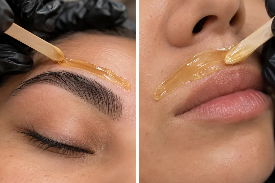 Waxing service at Tally Brow Studio in Tallahassee